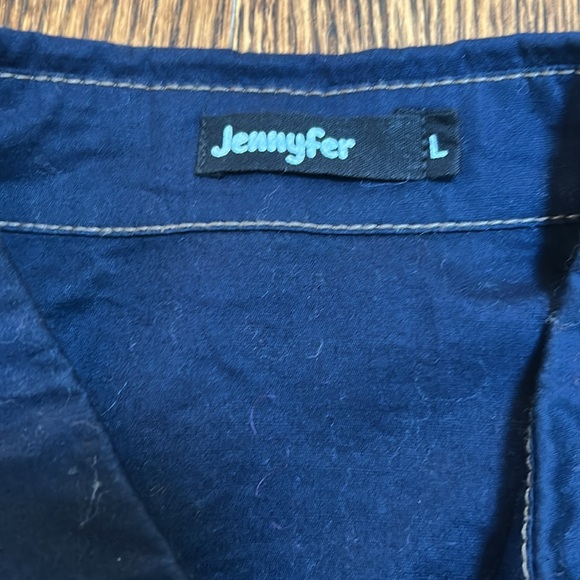 Indigo Denim Style Shirt - Picture 8 of 9